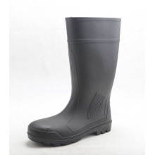 PVC Regenstiefel (SCHWARZ obere / schwarze Sohle)